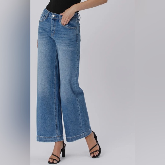 Vervet Denim - High Rise Trouser Denim